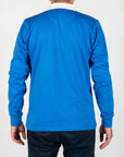Polo special a righe con logo ricamato