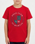 T-shirt maniche corte con stampa logo