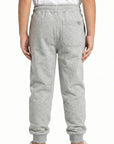 Pantalone felpa con logo stampato inside brushed