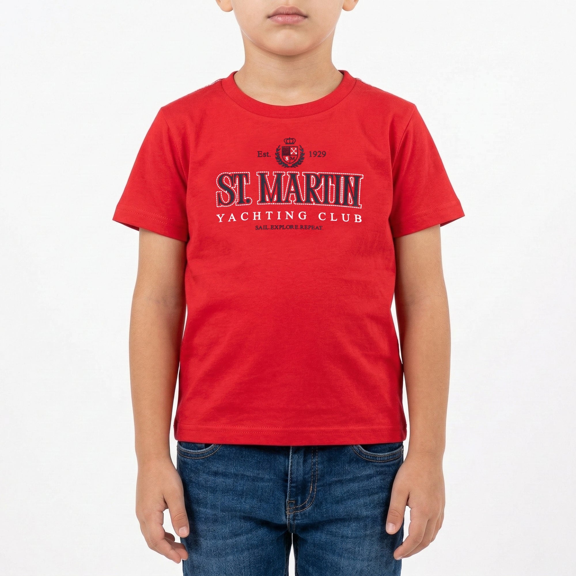 T-shirt maniche corte con logo stampato