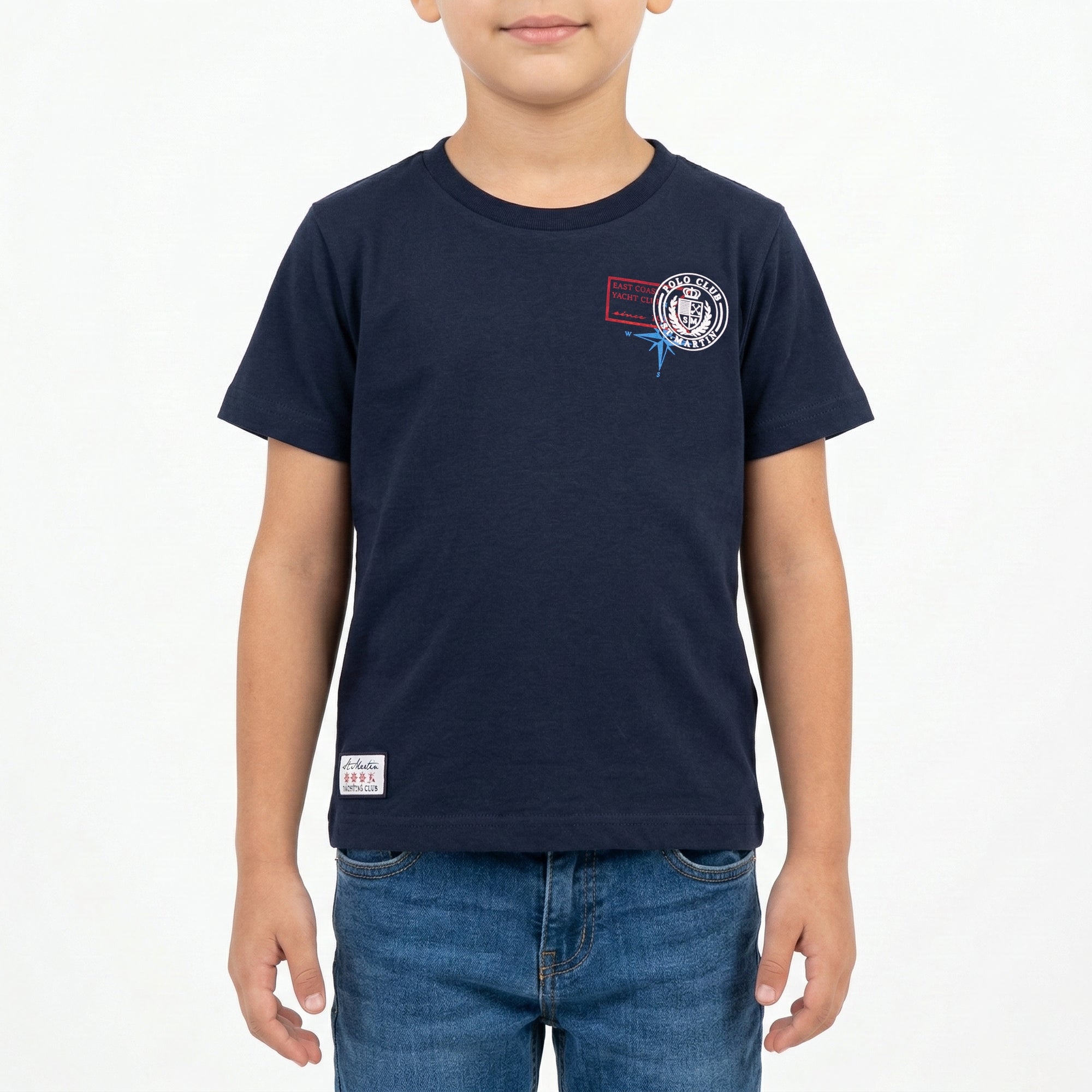 T-shirt maniche corte con logo stampato