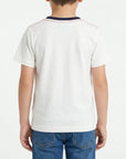 T-shirt maniche corte con logo stampato