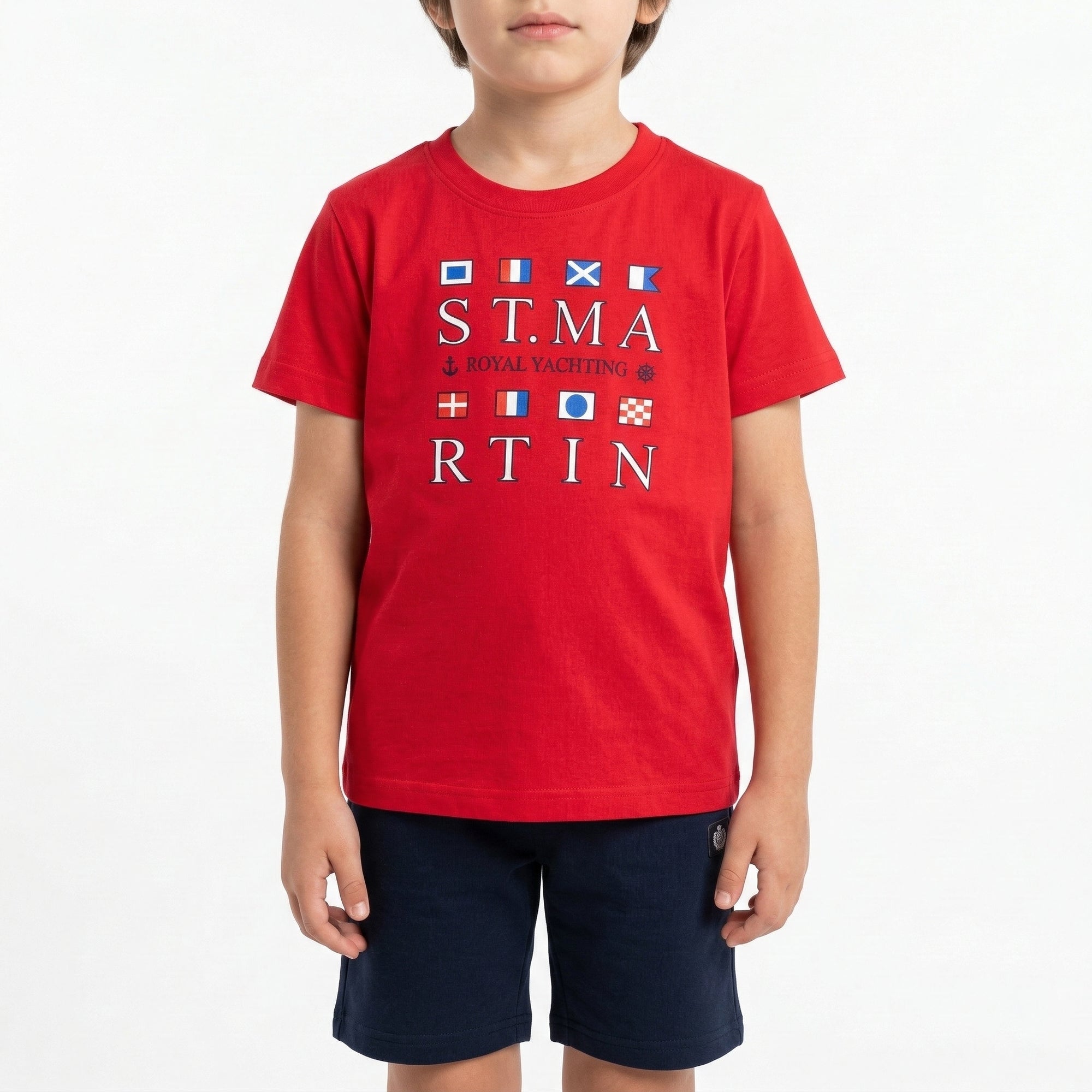 Set t-shirt e bermuda jersey