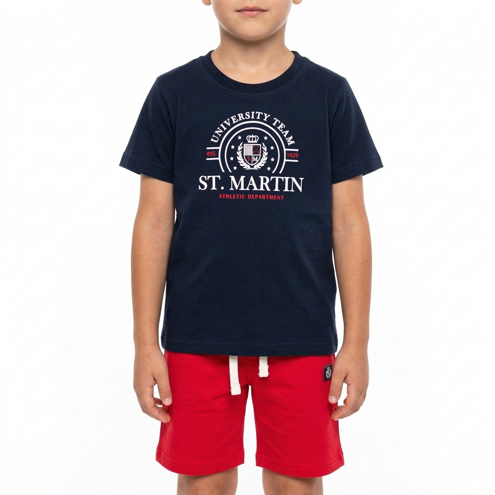 Set t-shirt e bermuda jersey