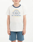 Set t-shirt e bermuda jersey