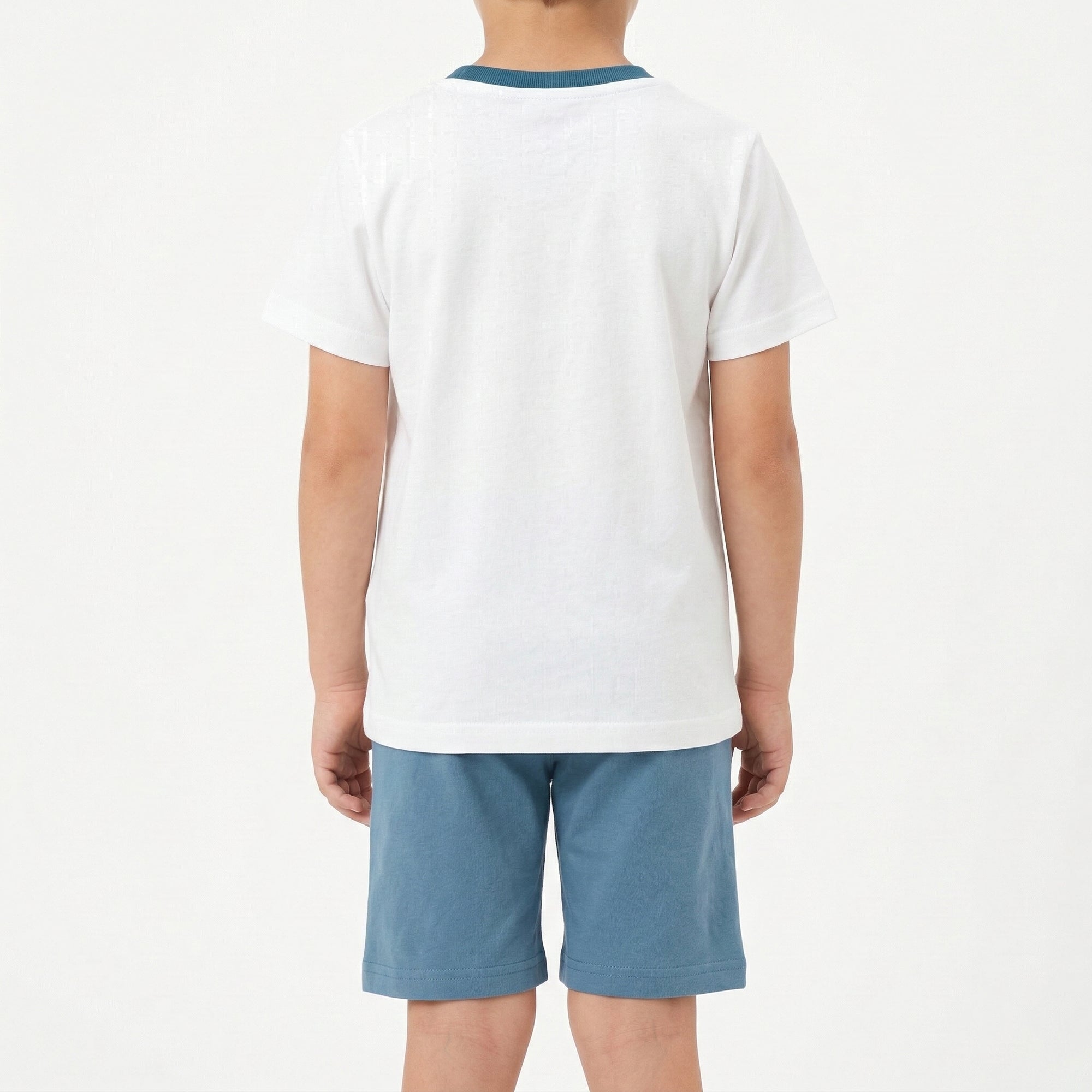 Set t-shirt e bermuda jersey