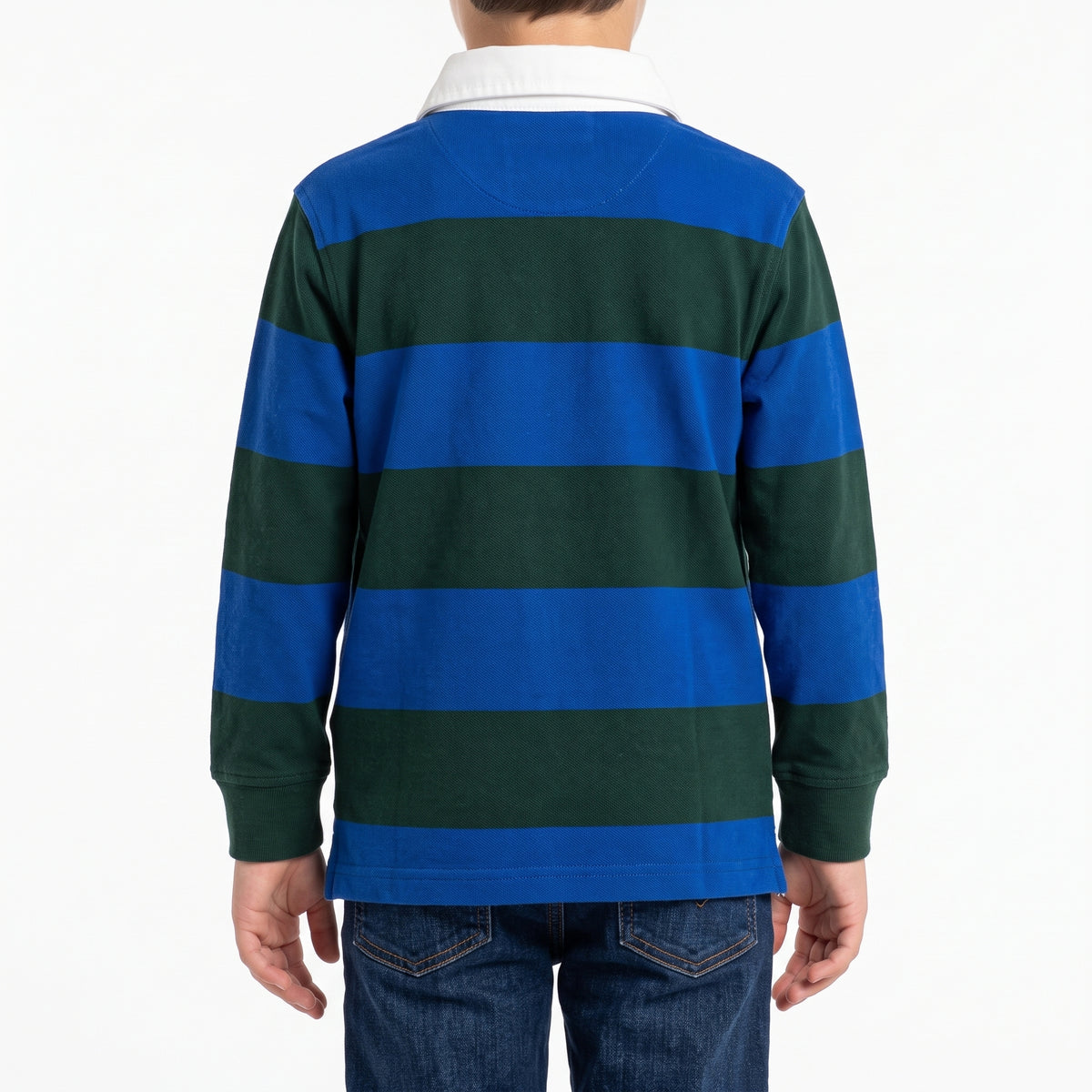 Polo maniche lunghe con ricamo logo