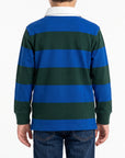 Polo maniche lunghe con ricamo logo
