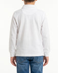 Polo maniche lunghe con ricamo logo