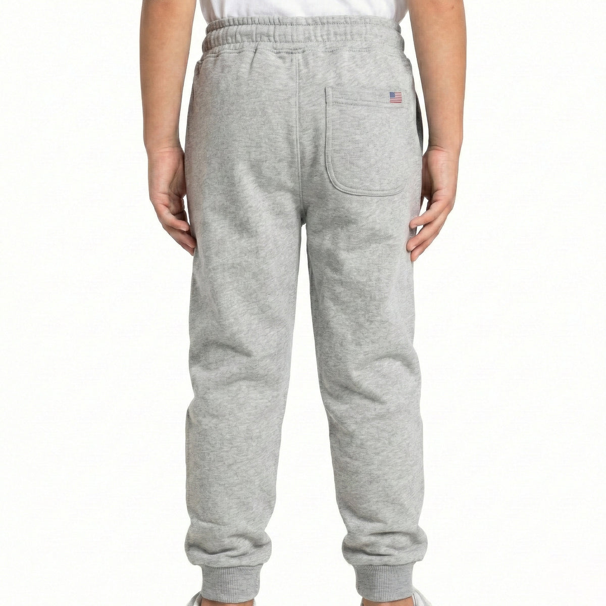 Pantalone felpa con logo stampato inside brushed