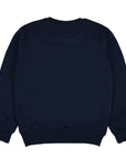 Crewneck sweatshirt with logo embroidery