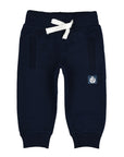 Sweatshirt trousers with rubberized patch