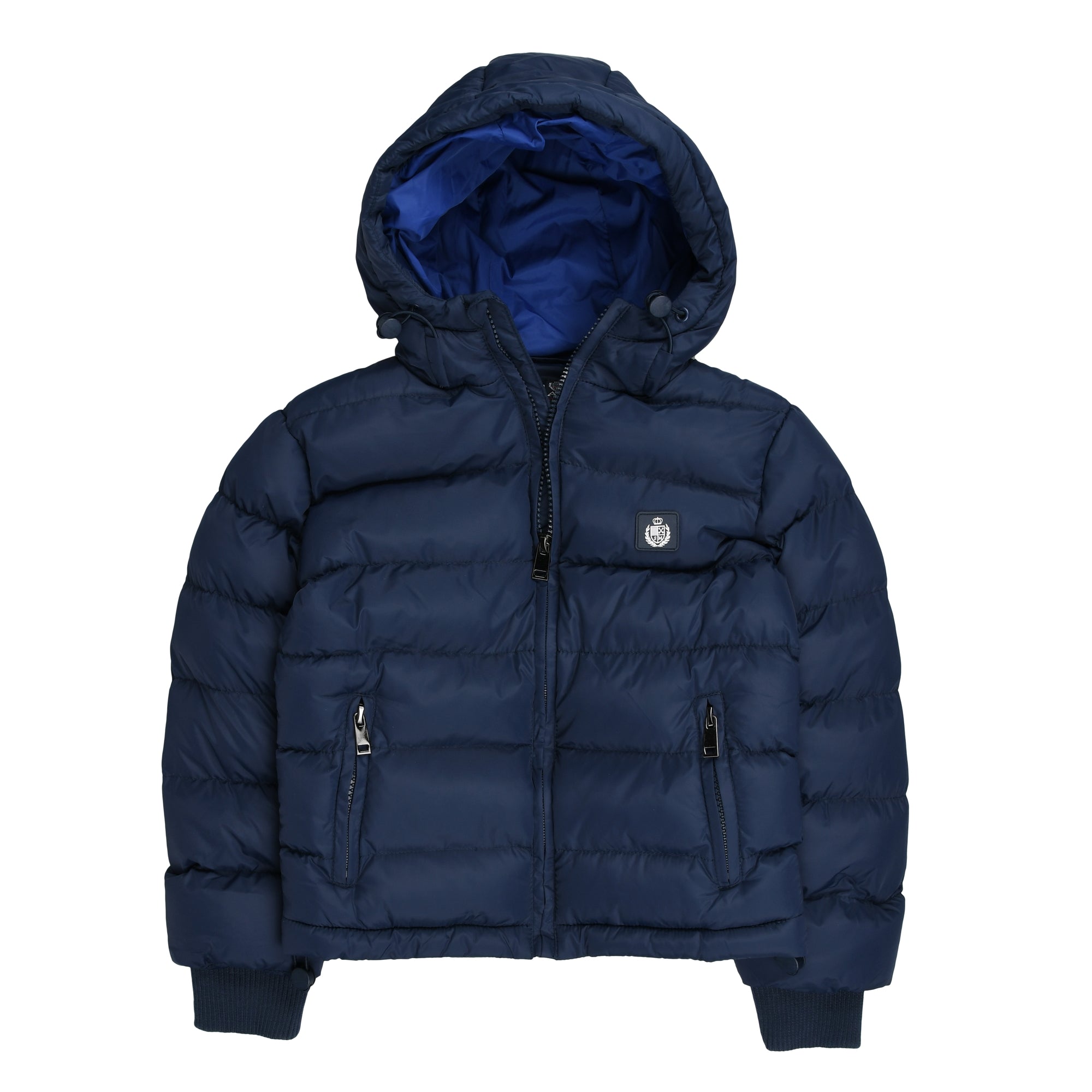 Nylon jacket with hood