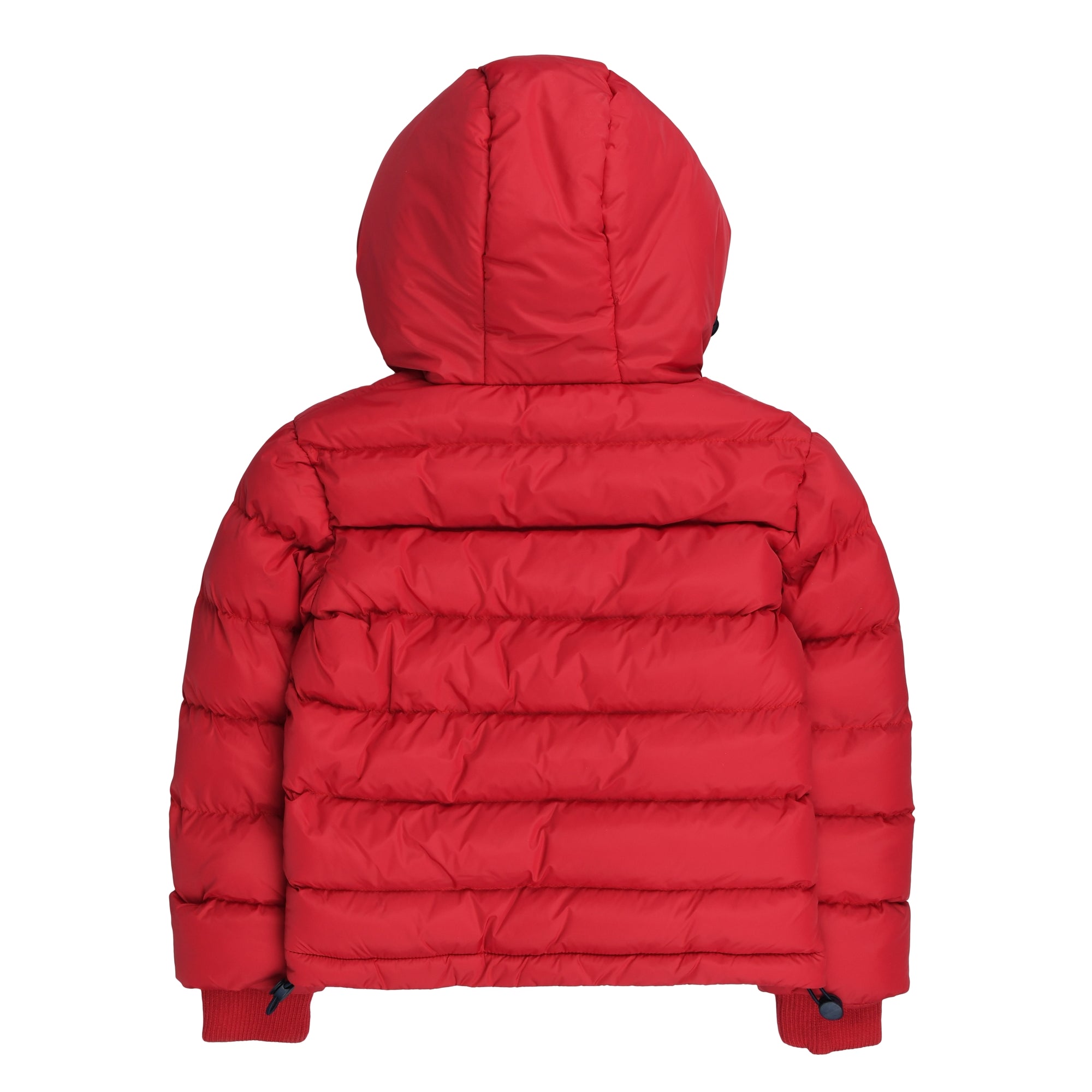 Nylon jacket with hood