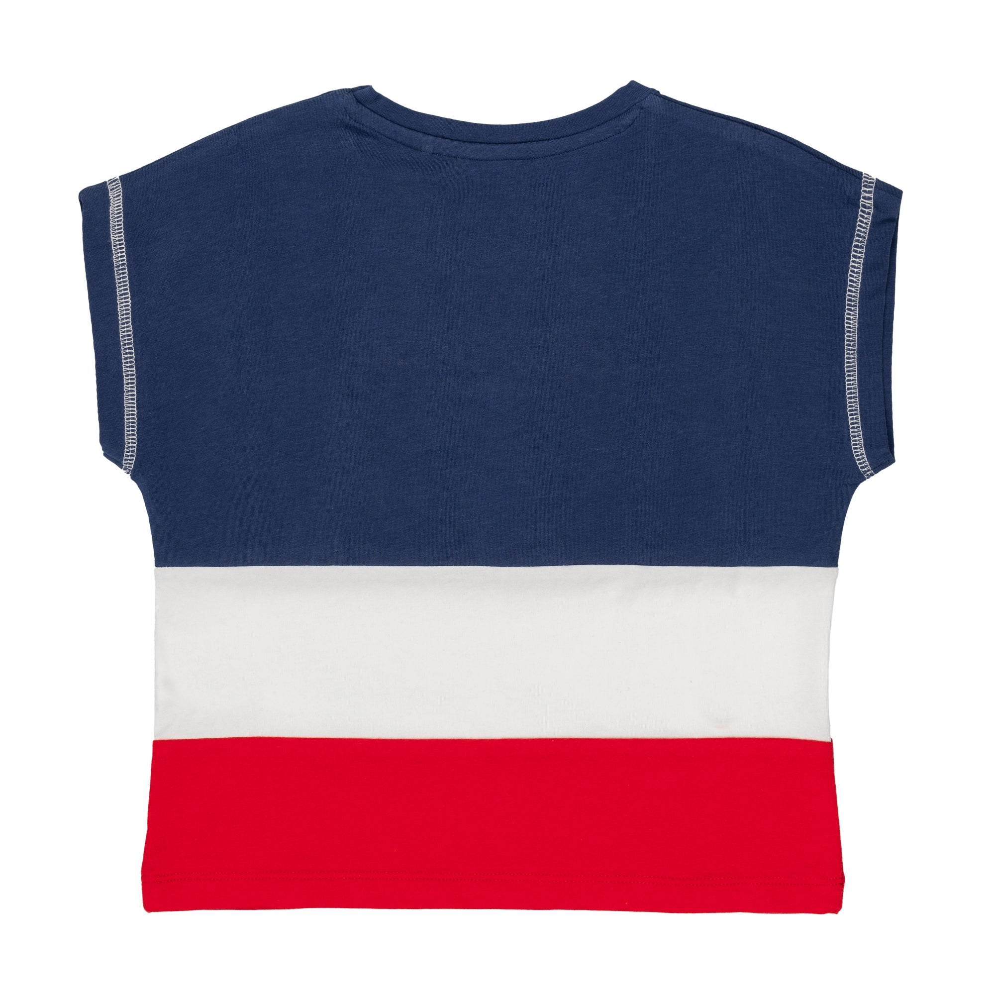 T-shirt in jersey color block
