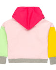Cropped sweatshirt with hood