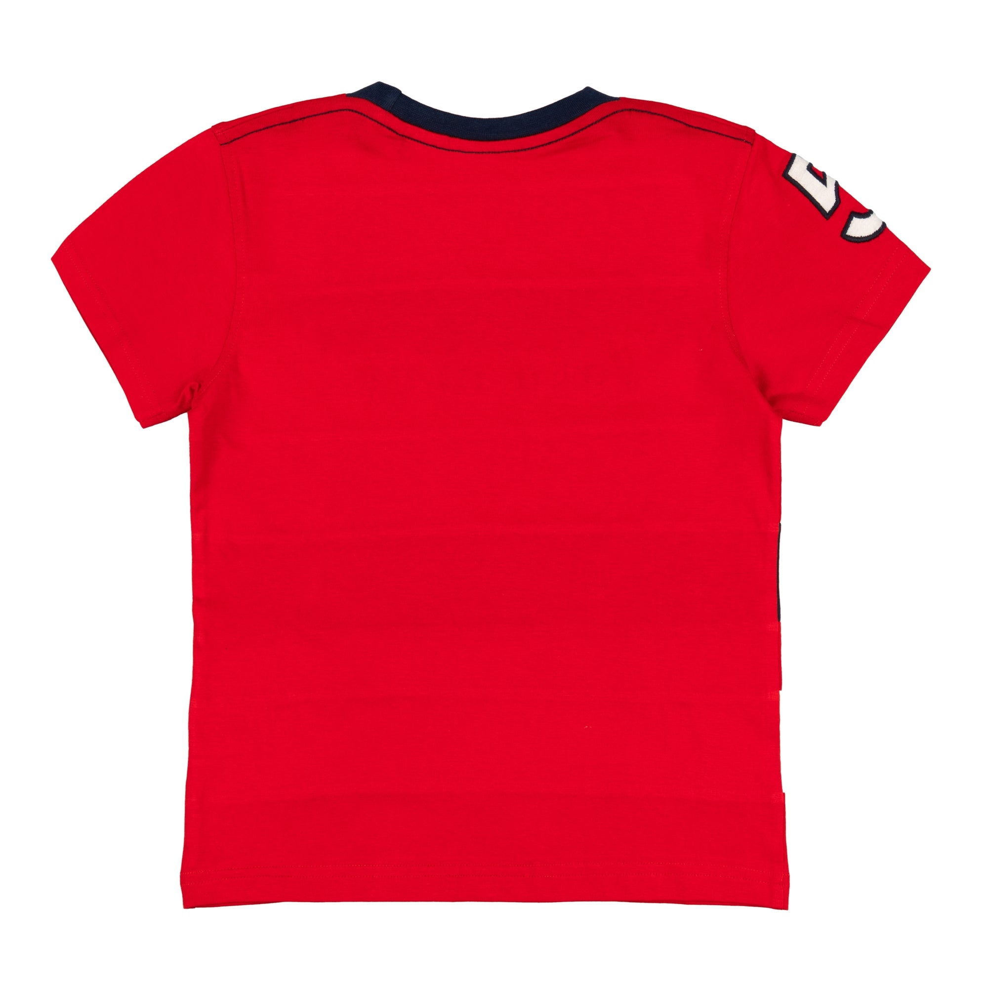 Jersey T-shirt with bands and number