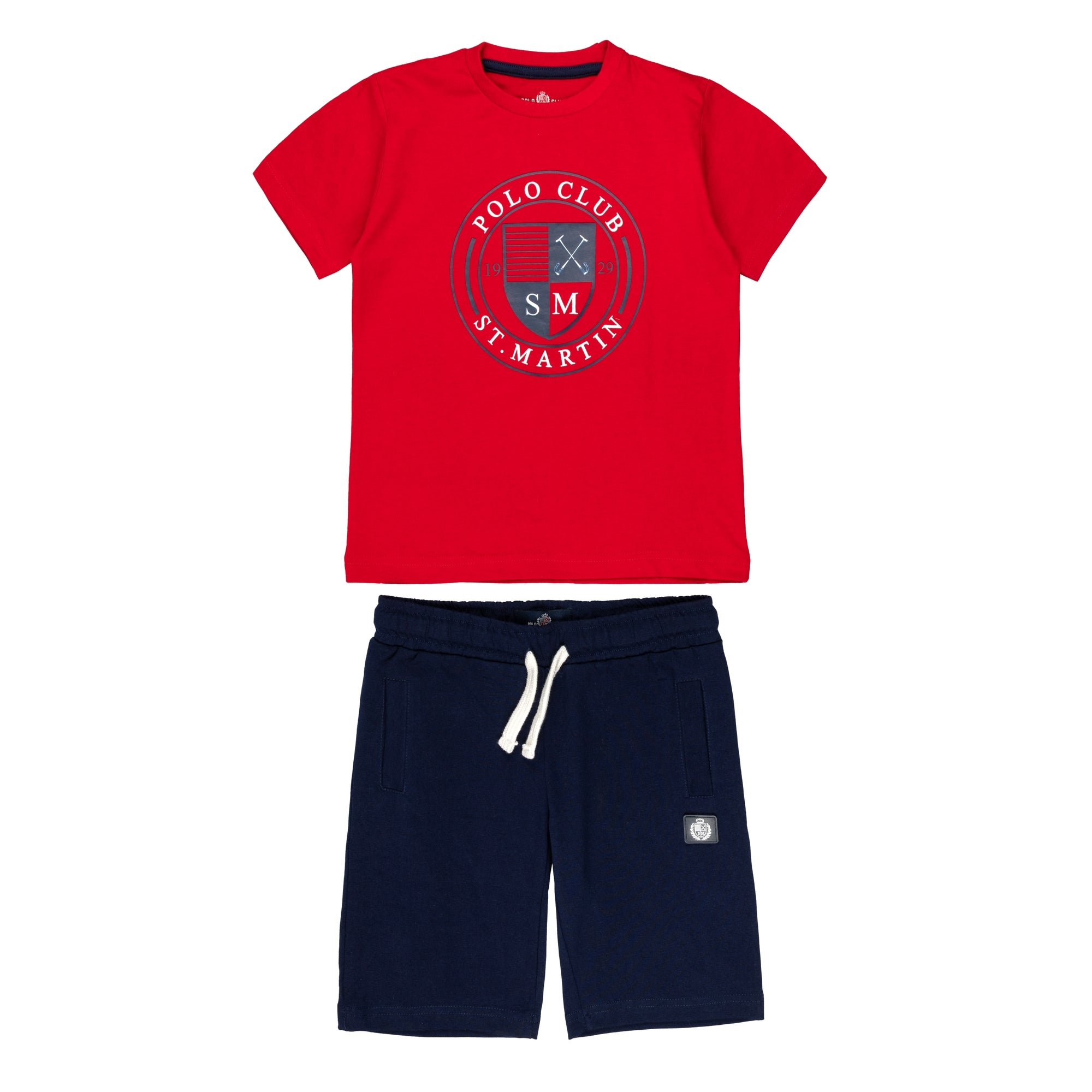 Jersey t-shirt and Bermuda shorts set