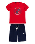 Jersey t-shirt and Bermuda shorts set