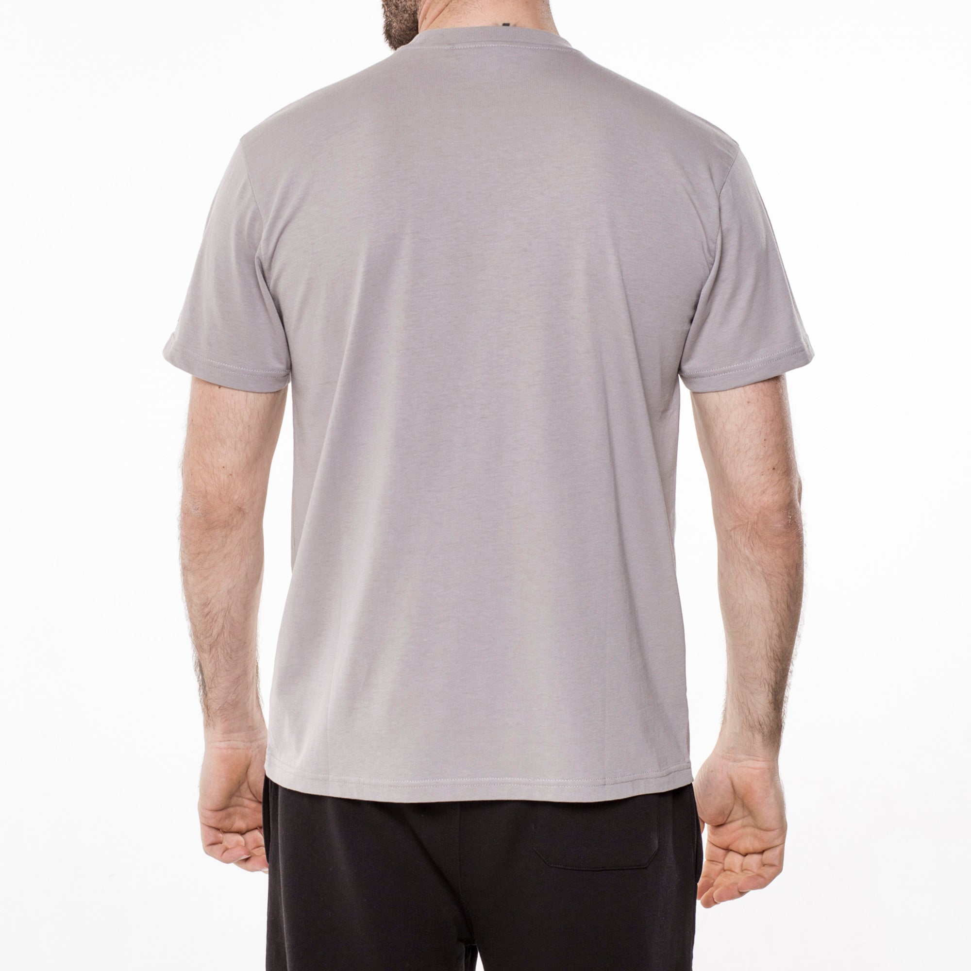 T-shirt jersey con stampa smanciata