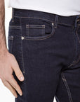 5 pocket stretch denim trousers