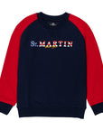 Raglan sleeve sweatshirt and America print