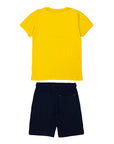 Jersey t-shirt and shorts set